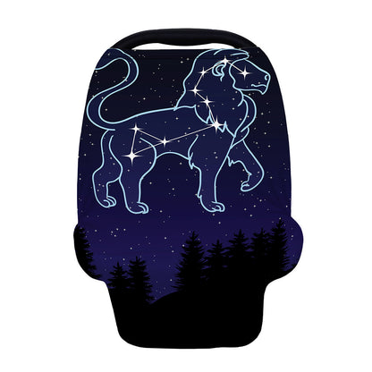 Leo Constellation Print Baby Seat Cover