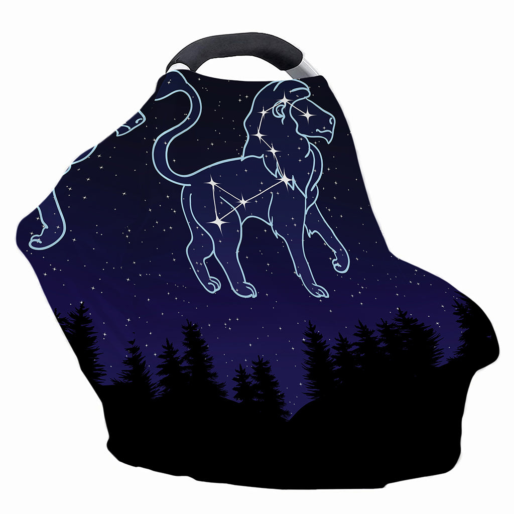 Leo Constellation Print Baby Seat Cover