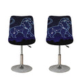 Leo Constellation Print Bar Stool Covers