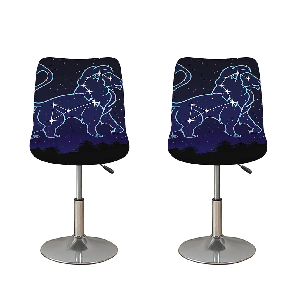 Leo Constellation Print Bar Stool Covers