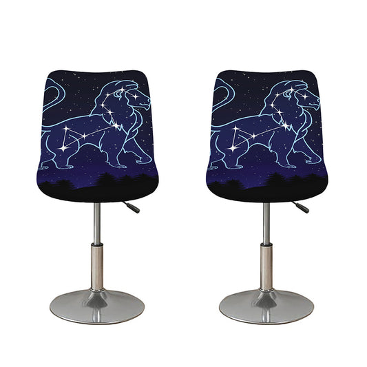 Leo Constellation Print Bar Stool Covers