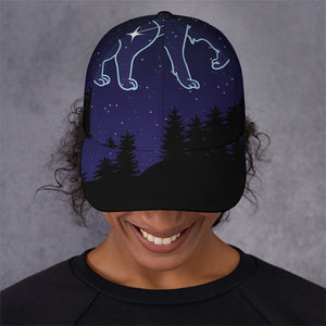 Leo Constellation Print Baseball Cap