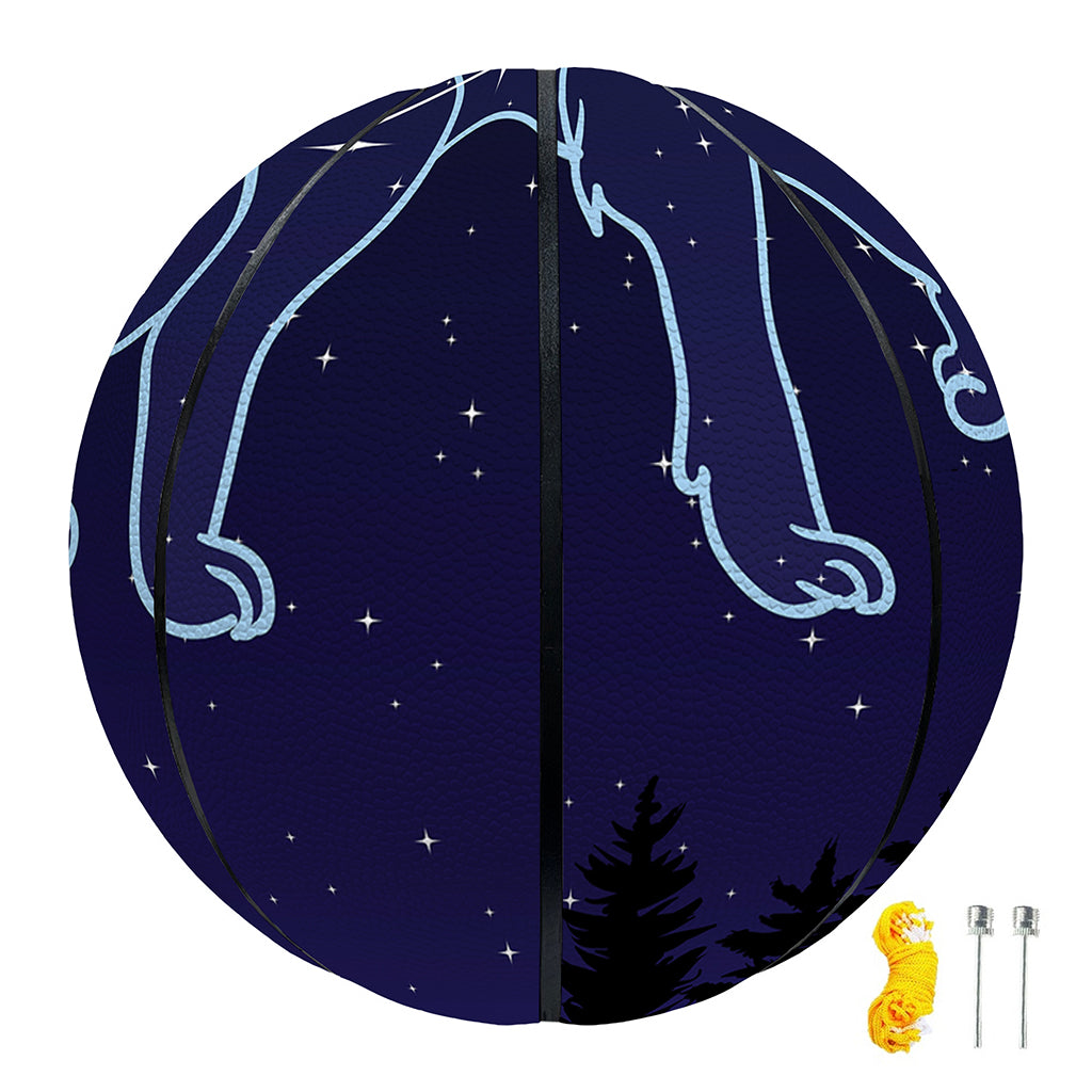 Leo Constellation Print Basketball