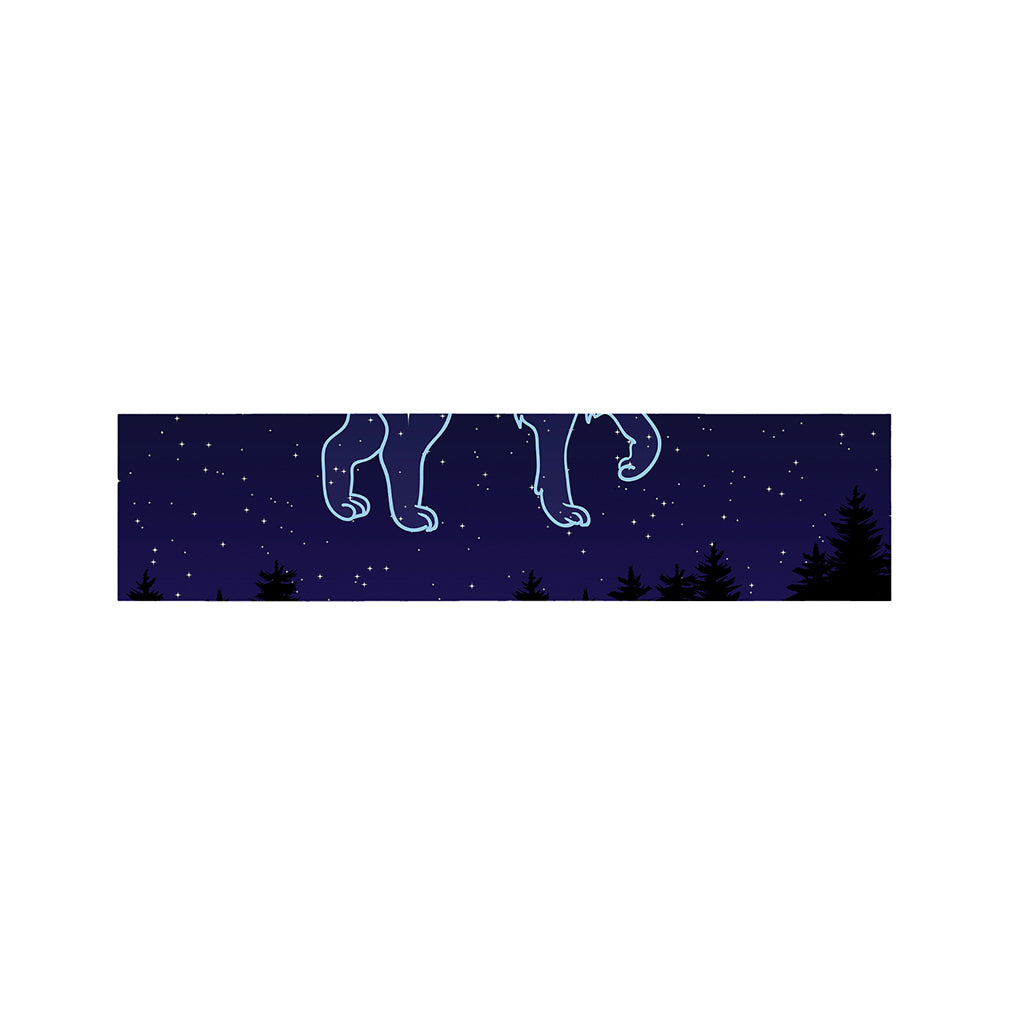 Leo Constellation Print Bed Runner