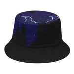 Leo Constellation Print Bucket Hat