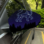 Leo Constellation Print Car Side Mirror Covers
