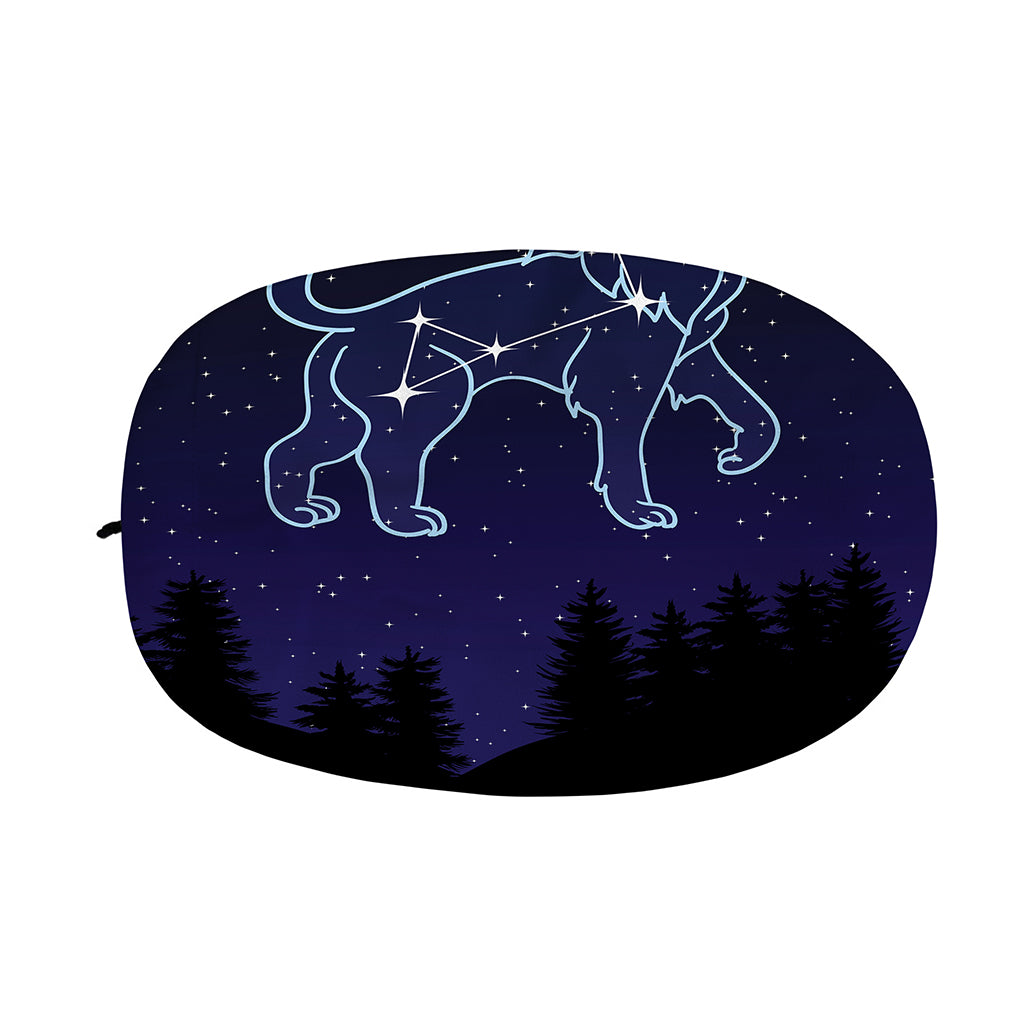 Leo Constellation Print Car Side Mirror Covers