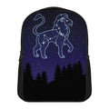Leo Constellation Print Casual Backpack