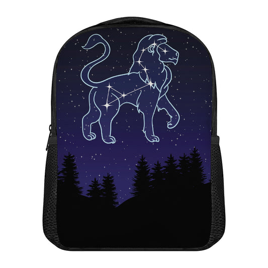 Leo Constellation Print Casual Backpack