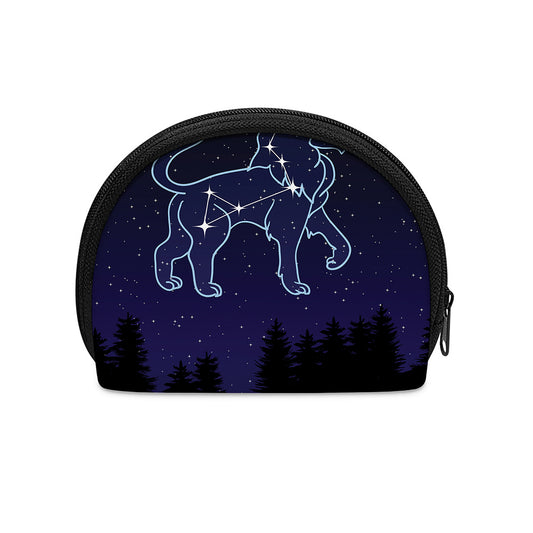 Leo Constellation Print Coin Purse