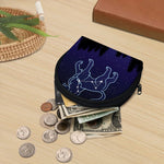 Leo Constellation Print Coin Purse