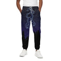 Leo Constellation Print Cotton Sweatpants