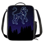 Leo Constellation Print Crossbody Lunch Bag