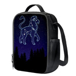 Leo Constellation Print Crossbody Lunch Bag