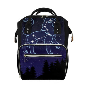 Leo Constellation Print Diaper Bag