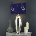 Leo Constellation Print Drum Lamp Shade
