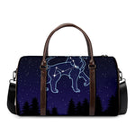 Leo Constellation Print Duffle Bag