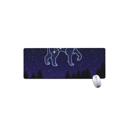 Leo Constellation Print Extended Mouse Pad
