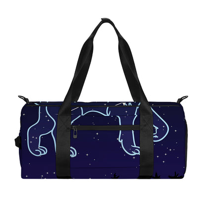 Leo Constellation Print Gym Bag