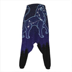 Leo Constellation Print Hammer Pants