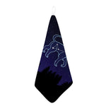Leo Constellation Print Hand Towel