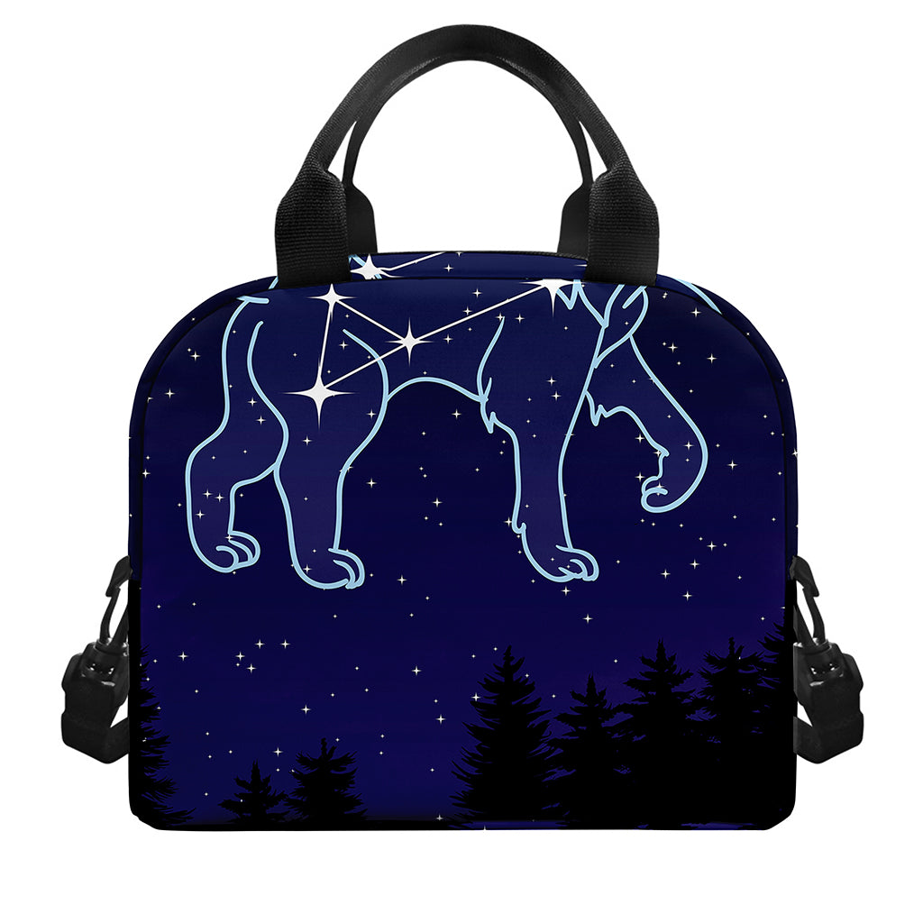 Leo Constellation Print Insulated Lunch Bag