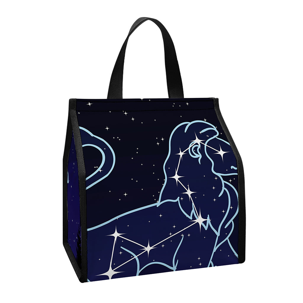 Leo Constellation Print Insulated Lunch Tote