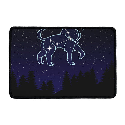 Leo Constellation Print Kitchen Mat