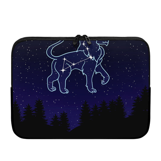 Leo Constellation Print Laptop Sleeve