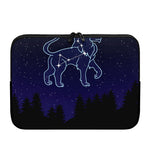 Leo Constellation Print Laptop Sleeve