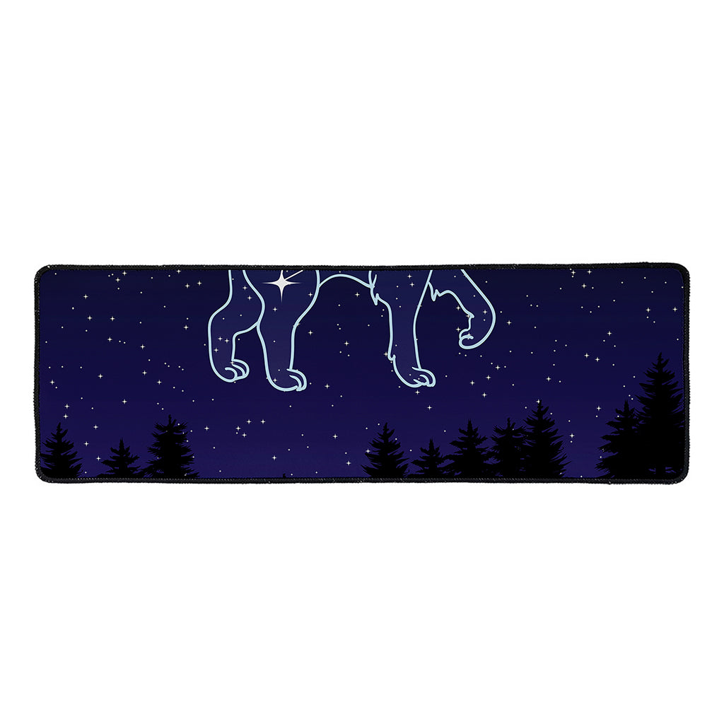 Leo Constellation Print Long Kitchen Mat