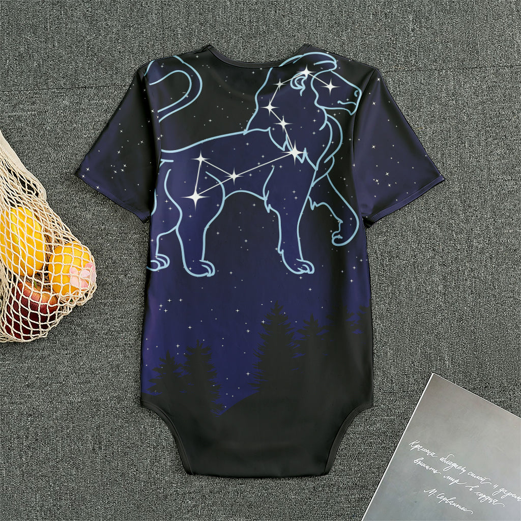 Leo Constellation Print Men's Bodysuit