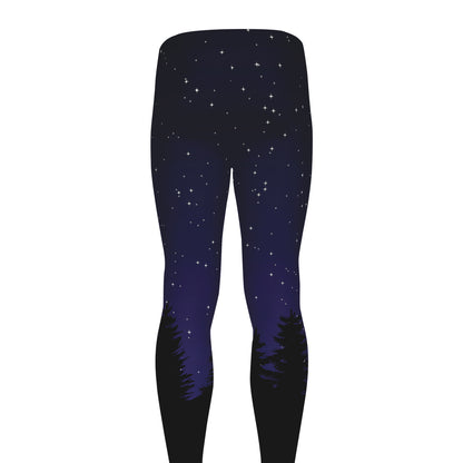 Leo Constellation Print Men's leggings