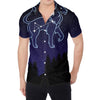 Leo Constellation Print Men's Shirt