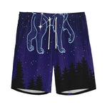 Leo Constellation Print Men's Sports Shorts