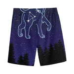 Leo Constellation Print Men's Sports Shorts