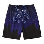 Leo Constellation Print Men's Swim Trunks