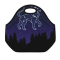Leo Constellation Print Neoprene Lunch Bag