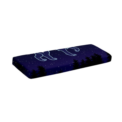 Leo Constellation Print Piano Keyboard Cover