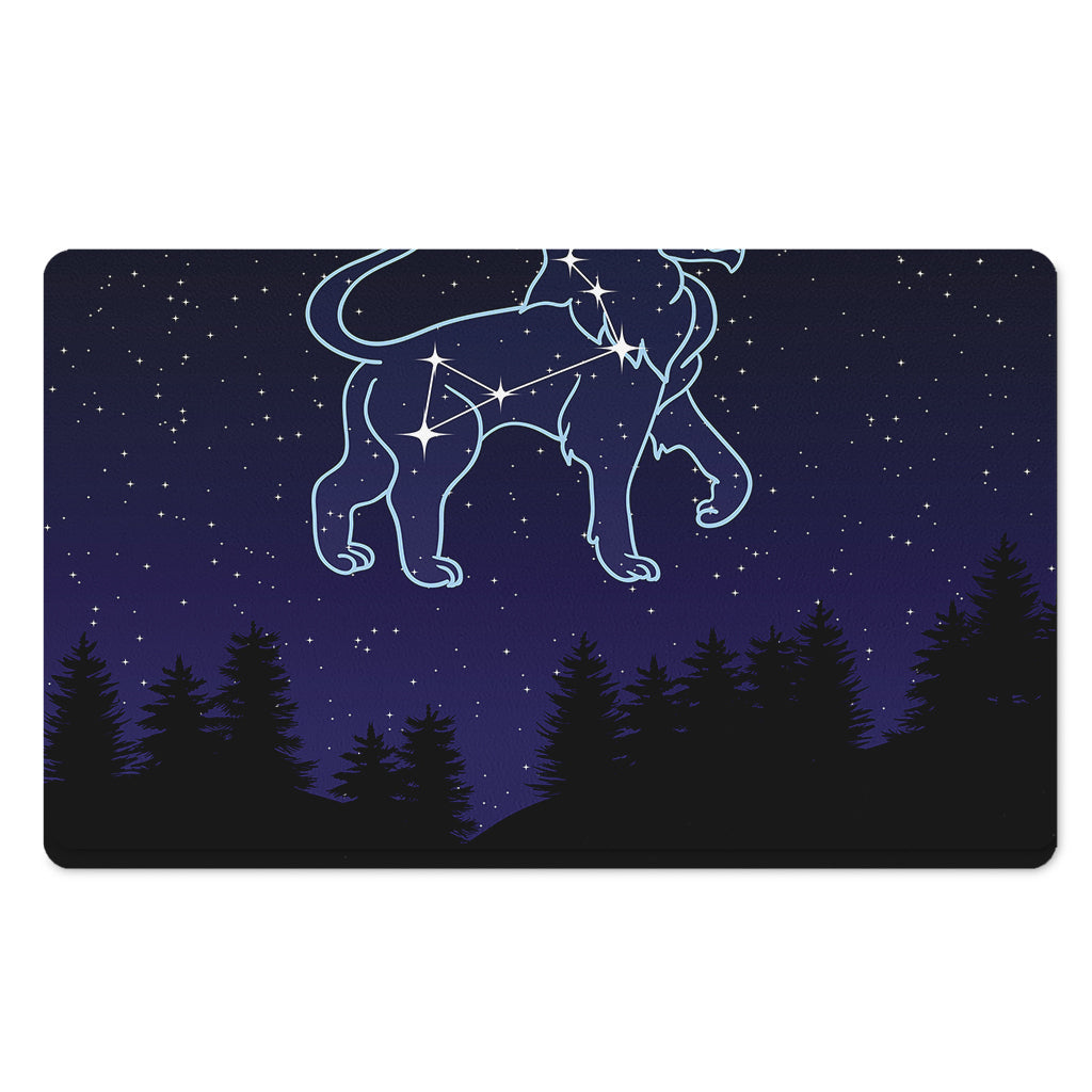 Leo Constellation Print Polyester Doormat