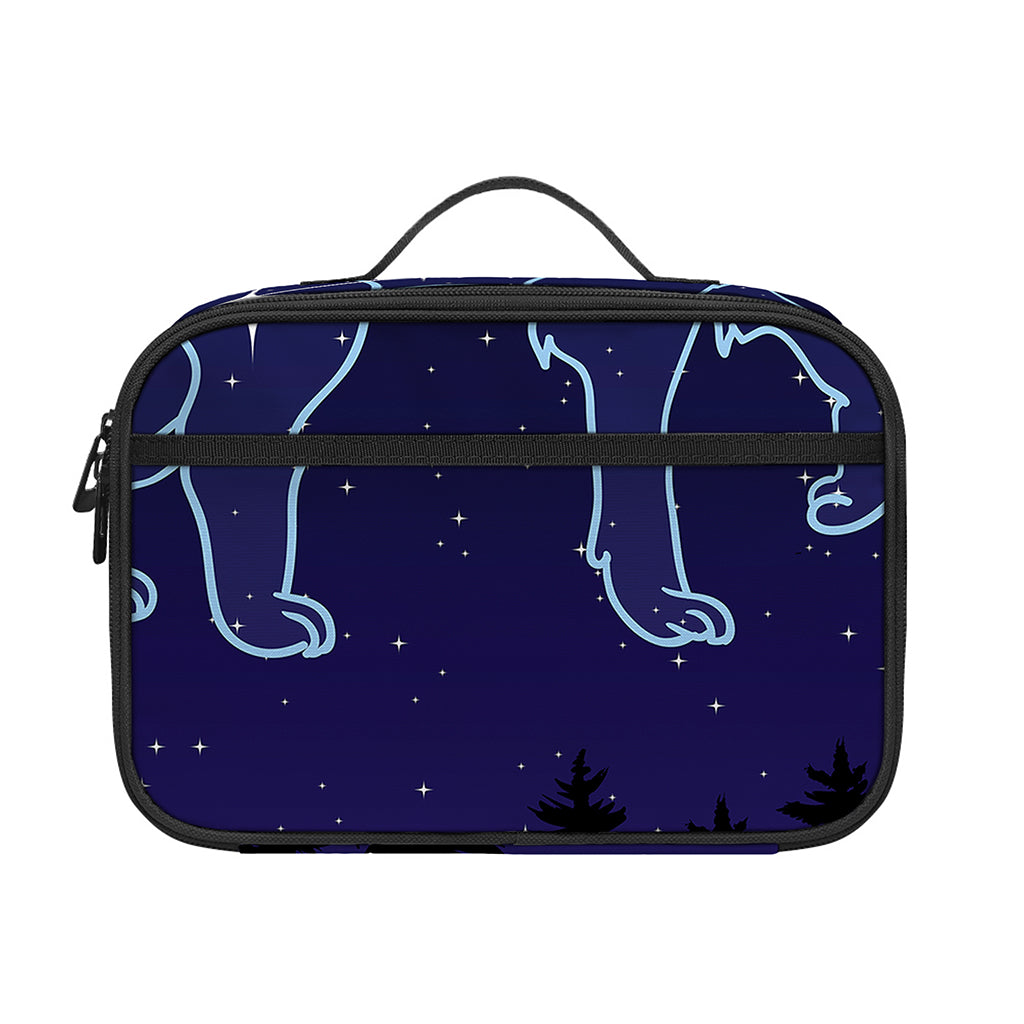 Leo Constellation Print Portable Lunch Bag
