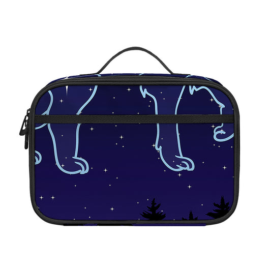 Leo Constellation Print Portable Lunch Bag