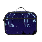 Leo Constellation Print Portable Lunch Bag