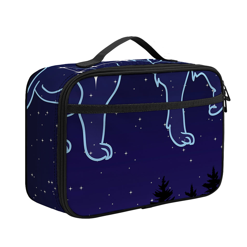 Leo Constellation Print Portable Lunch Bag