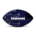 Leo Constellation Print Rugby Ball
