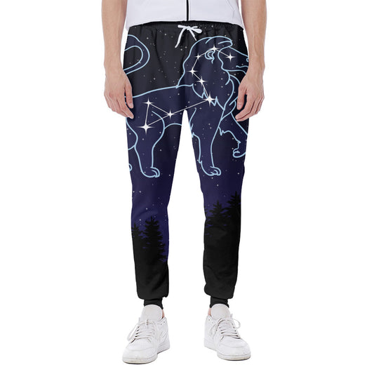 Leo Constellation Print Scuba Joggers