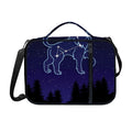 Leo Constellation Print Shoulder Strap Bible Bag