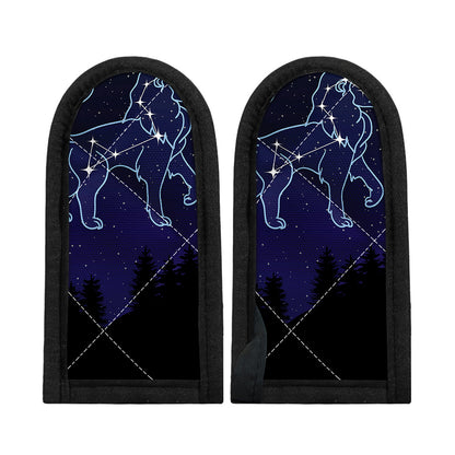 Leo Constellation Print Skillet Handle Cover