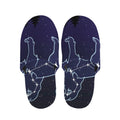 Leo Constellation Print Slippers