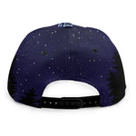 Leo Constellation Print Snapback Cap